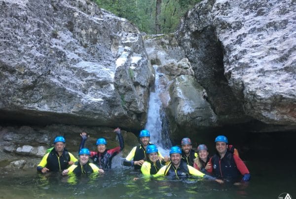 team-building-canyoning-isere