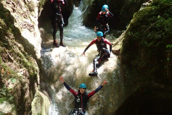 Canyoning Grenant Yambi - Toboggan